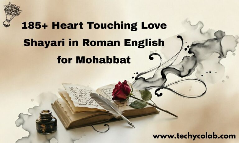 185+ Heart Touching Love Shayari in Roman English for Mohabbat