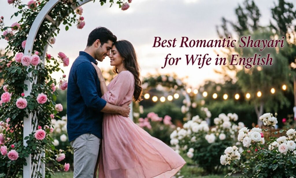 Best Romantic Shayari for Wife in English
