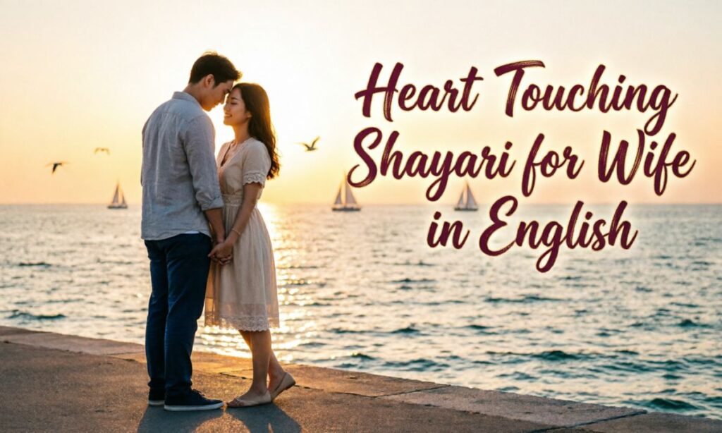 Heart Touching Shayari for Wife in English