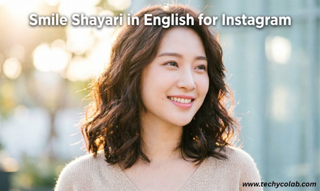 Smile Shayari in English for Instagram