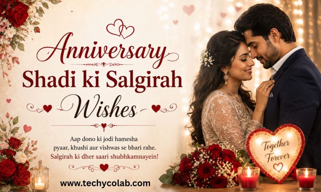 Anniversary Shadi ki Salgirah Wishes