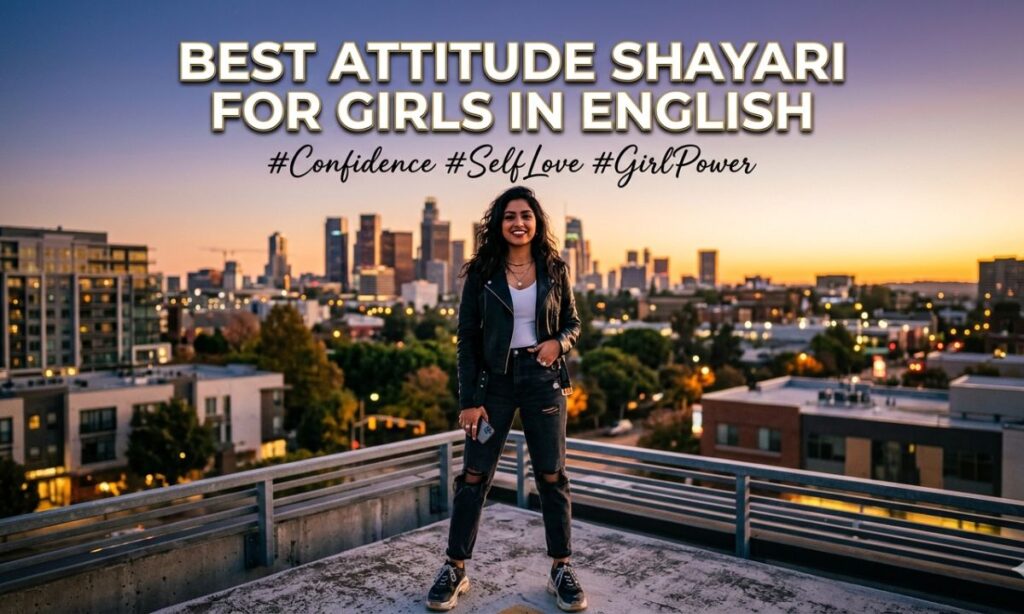 Best Attitude Shayari for Girls in English