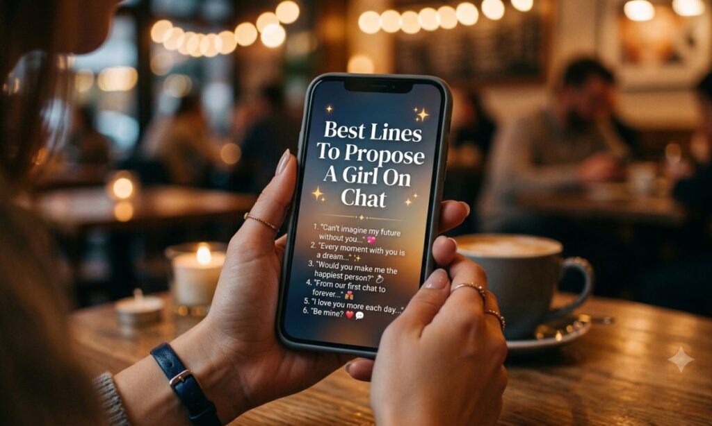 Best Lines To Propose A Girl On Chat
