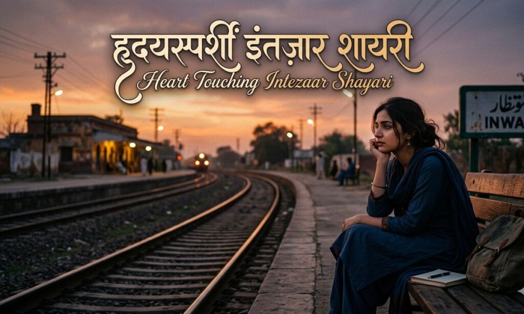 Heart Touching Intezaar Shayari