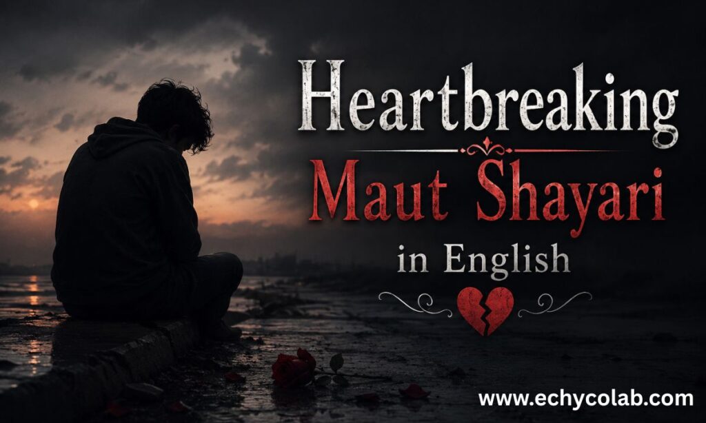Heartbreaking Maut Shayari in English