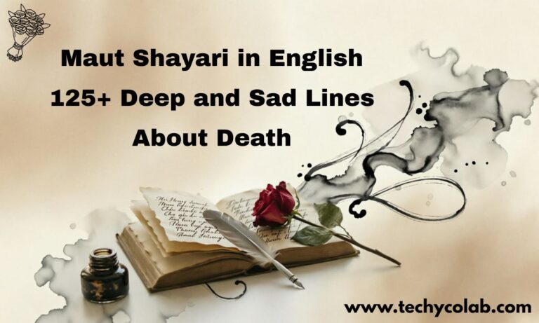 Maut Shayari in English 125+ Deep and Sad Lines About Death