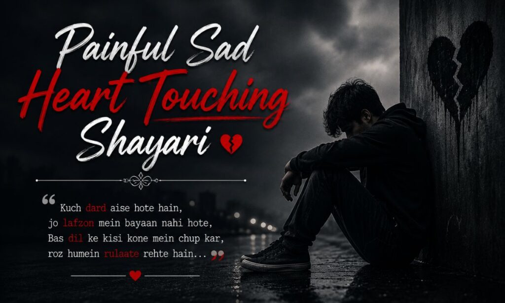 Painful Sad Heart Touching Shayari