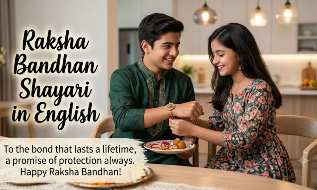 Raksha Bandhan Shayari in English