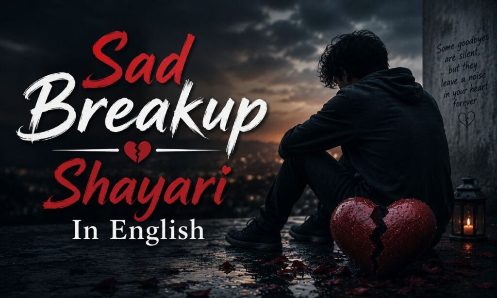 Sad Breakup Shayari In English