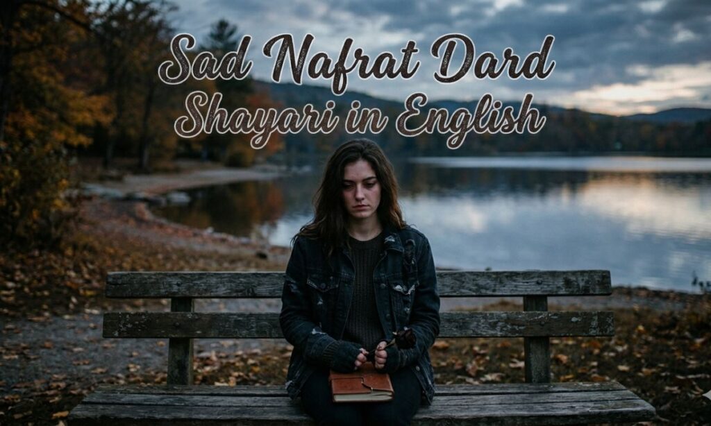 Sad Nafrat Dard Shayari in English