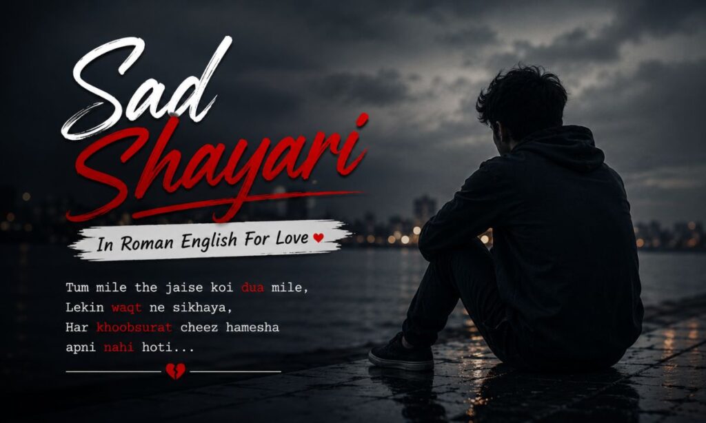 Sad Shayari In Roman English For Love