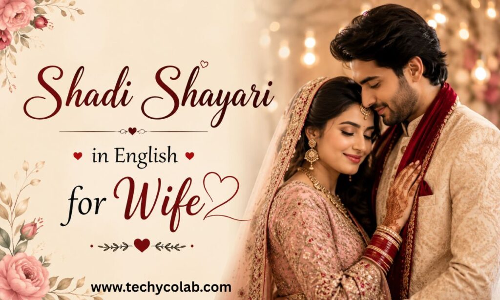 Shadi Shayari in English for Wife