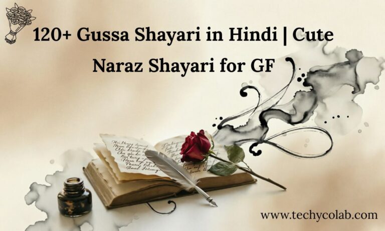 120+ Gussa Shayari in Hindi Cute Naraz Shayari for GF