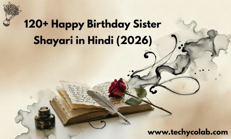 120+ Happy Birthday Sister Shayari in Hindi (2026)