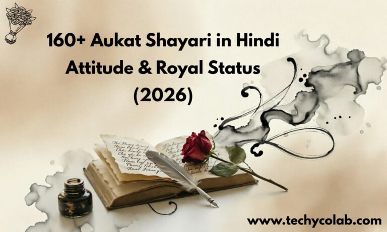 160+ Aukat Shayari in Hindi Attitude & Royal Status (2026)
