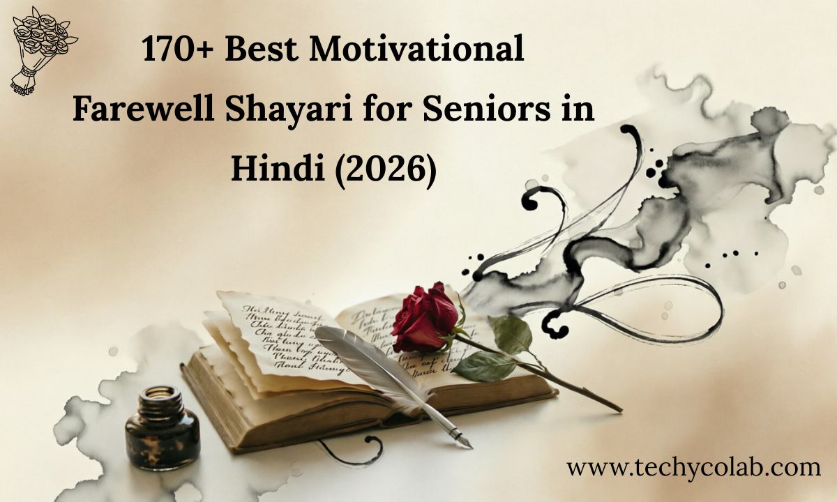 170+ Best Motivational Farewell Shayari for Seniors in Hindi (2026)