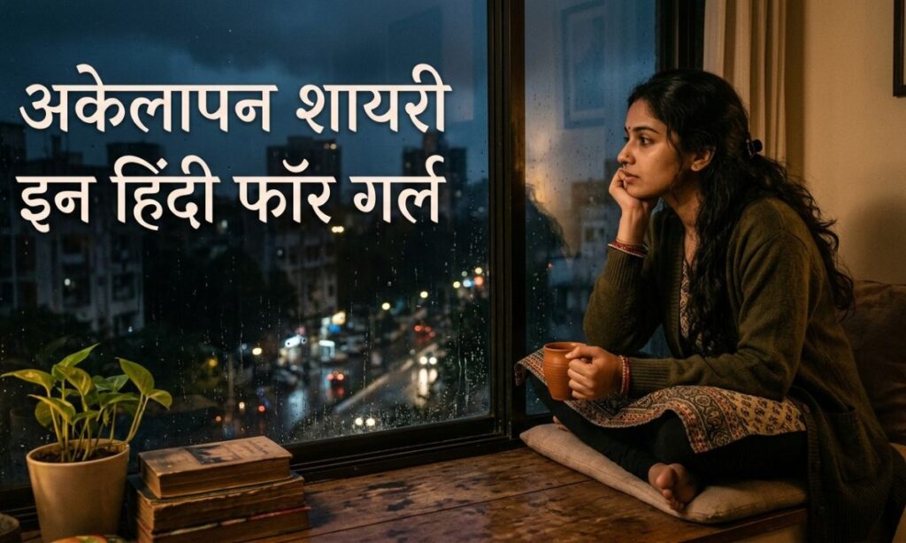 Akelapan shayari in hindi for girl