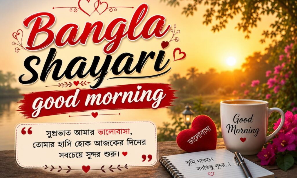 Bangla shayari good morning