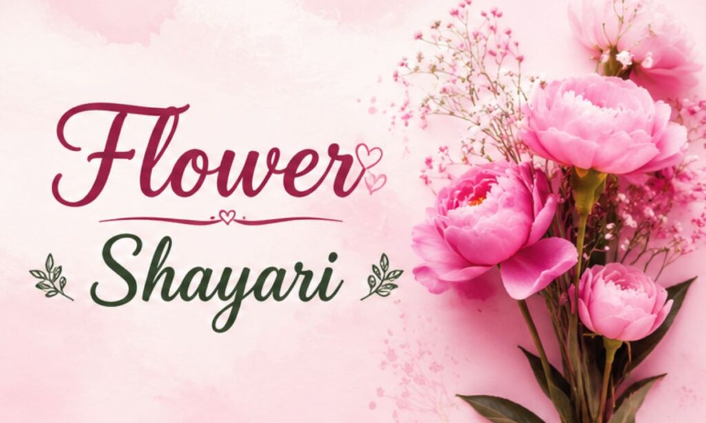 Flower Shayari in English
