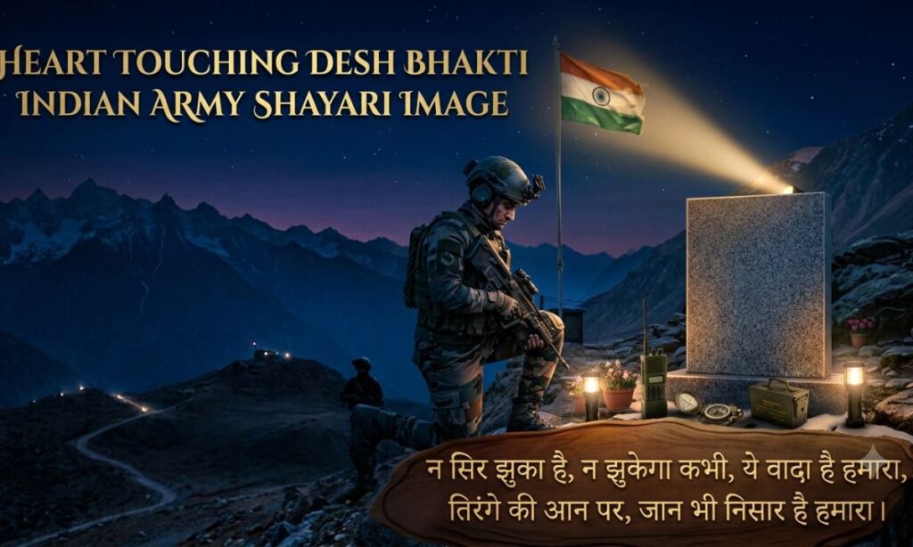 Heart touching desh bhakti indian army shayari