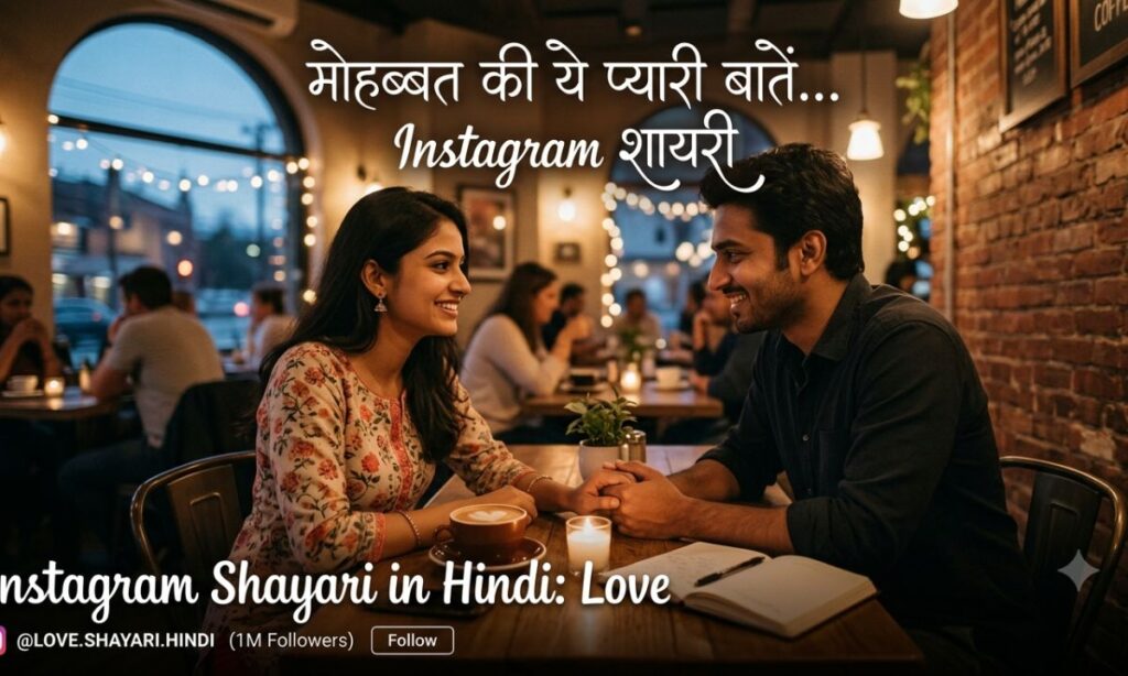 Instagram shayari in hindi love