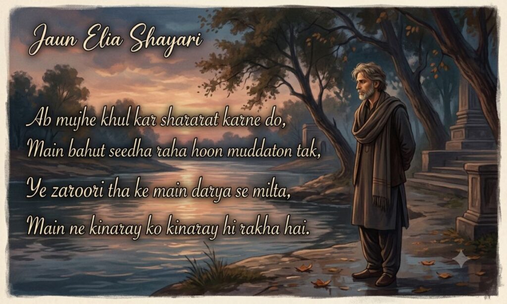 Jaun Elia Shayari