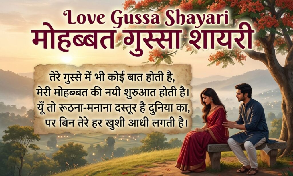 Love Gussa Shayari