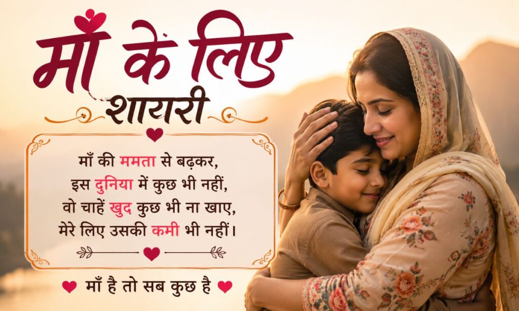 Maa ke Liye Shayari