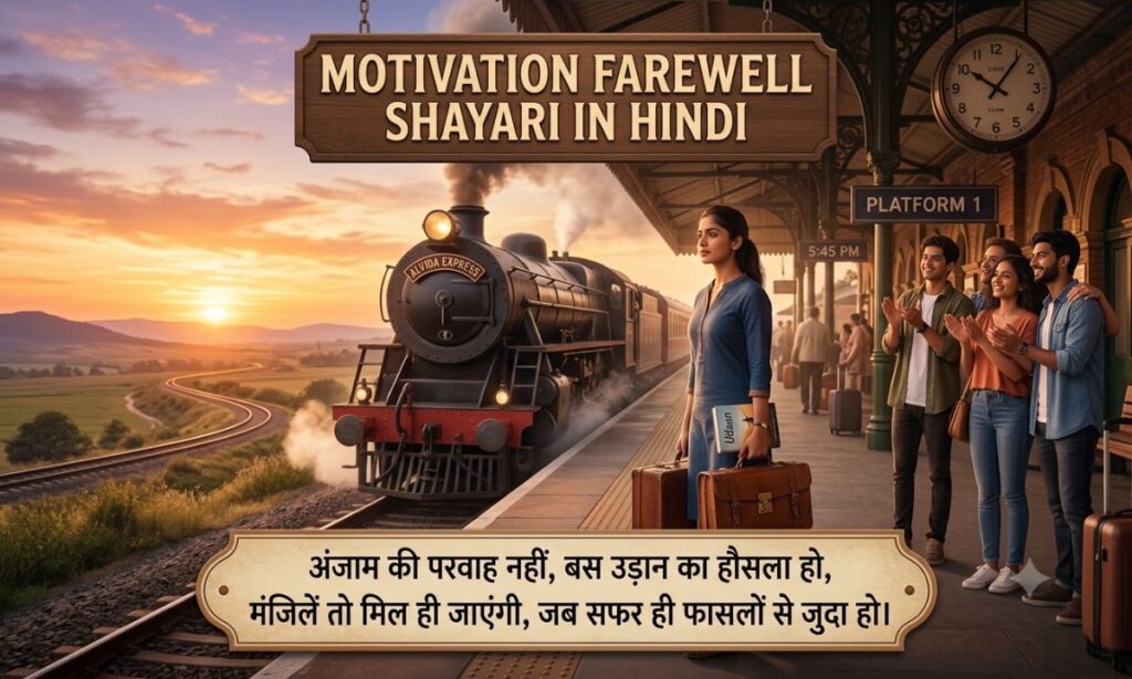 Motivation Farewell Shayari in Hindi