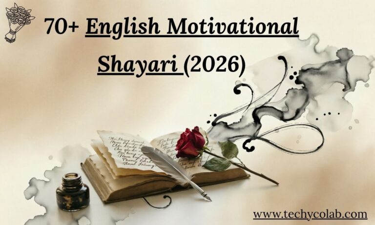 English Motivational Shayari (2026)
