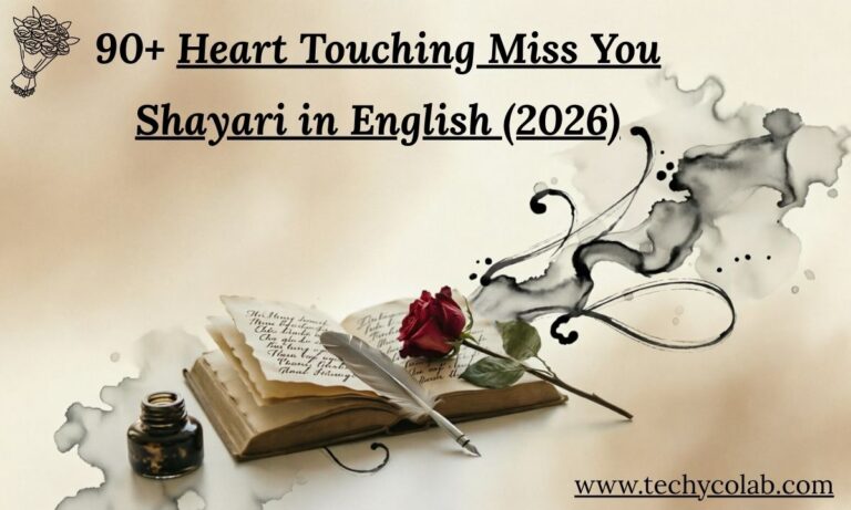 90+ Heart Touching Miss You Shayari in English (2026)