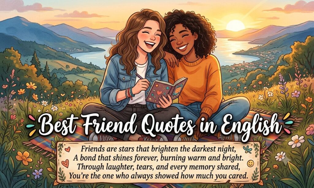 Best Friend Quotes in English