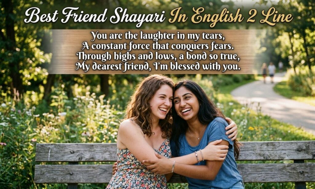 Best Friend Shayari In English 2 Line