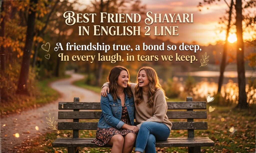 Best Friend Shayari In English 2 Line (2)