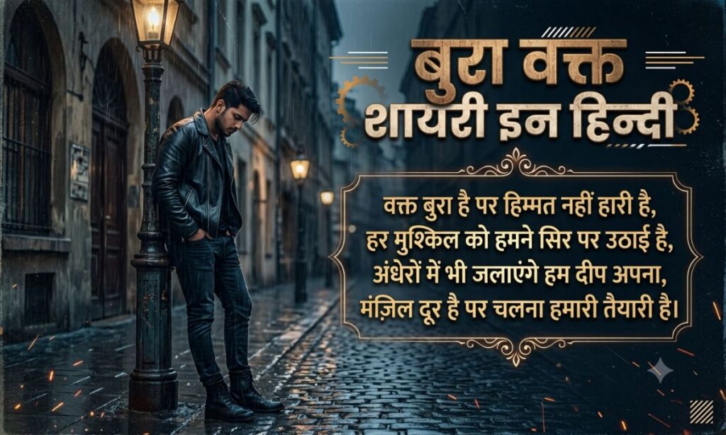 Bura Waqt Shayari in Hindi