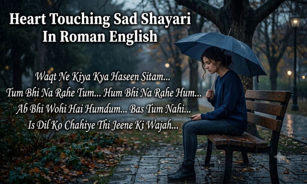 Heart Touching Sad Shayari In Roman English