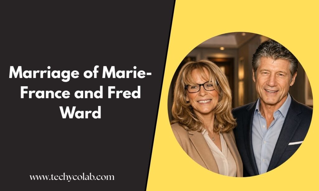 Marriage of Marie-France and Fred Ward