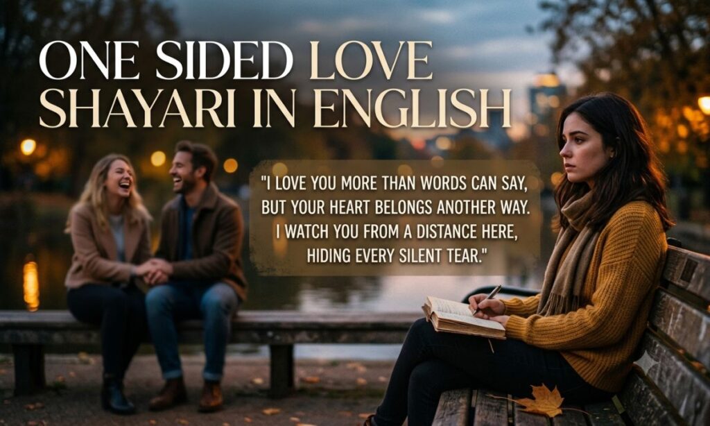 One Sided Love Shayari in English (1)