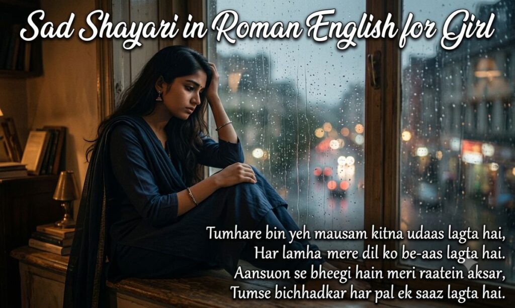 Sad Shayari in Roman English for Girl