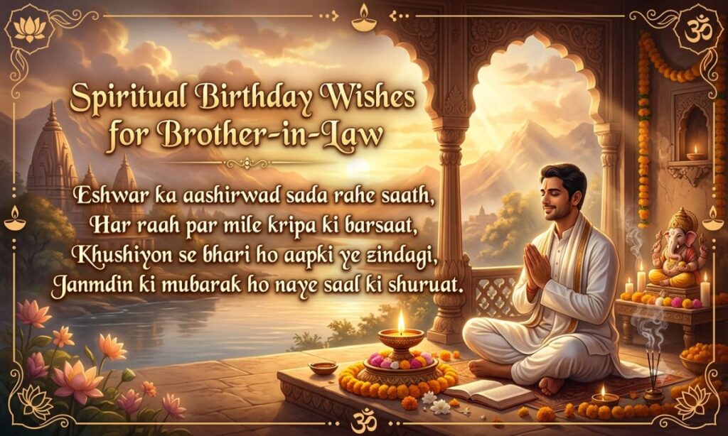 Spiritual Birthday Wishes for Brother-in-Law