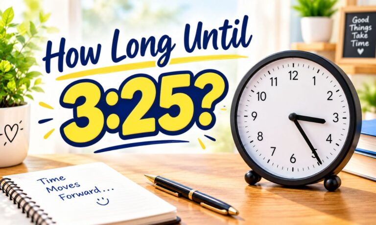 How Long Until 325