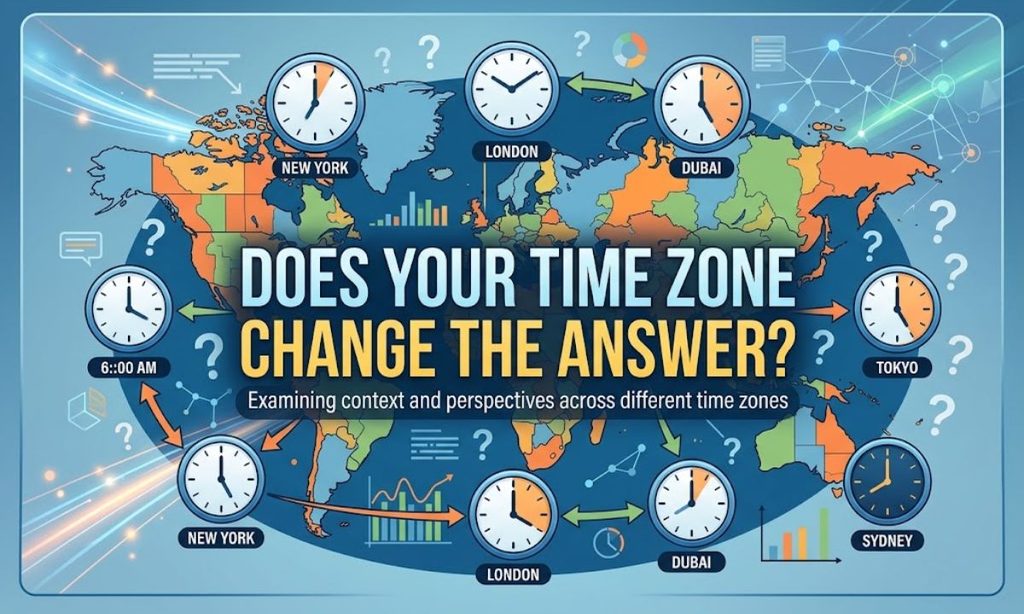 Does Your Time Zone Change the Answer