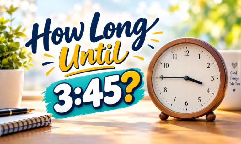 How Long Until 345